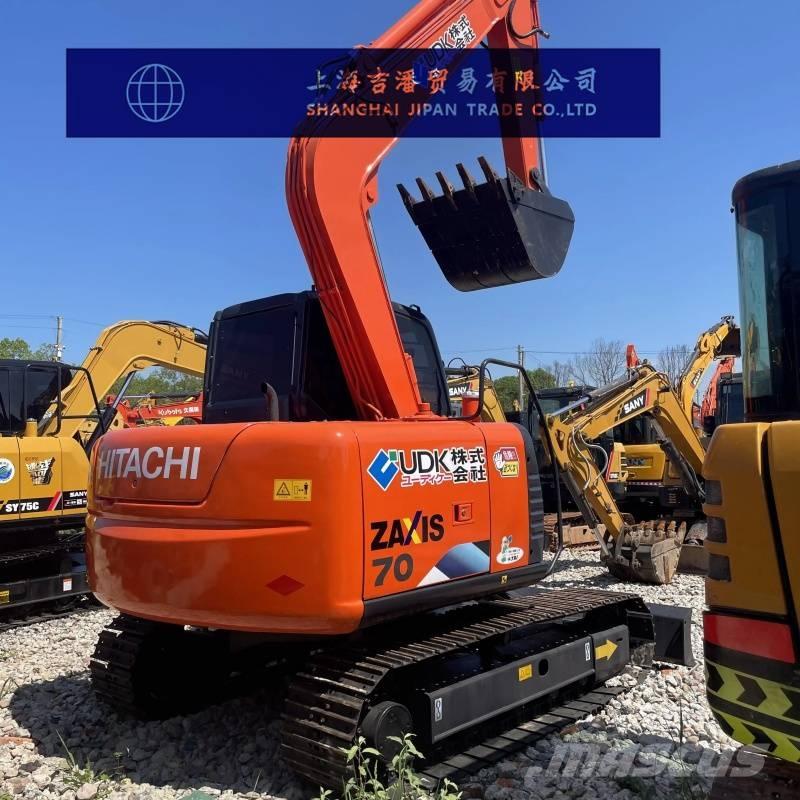 Hitachi ZX 70 Mini ekskavatoriai < 7 t