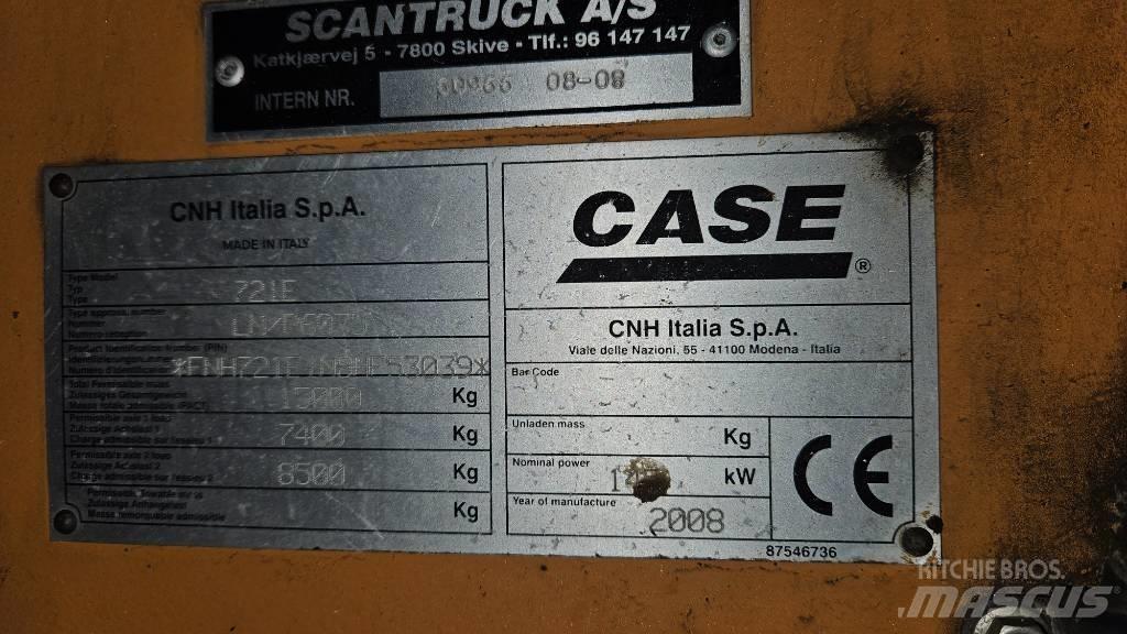 CASE 721 E Naudoti ratiniai krautuvai