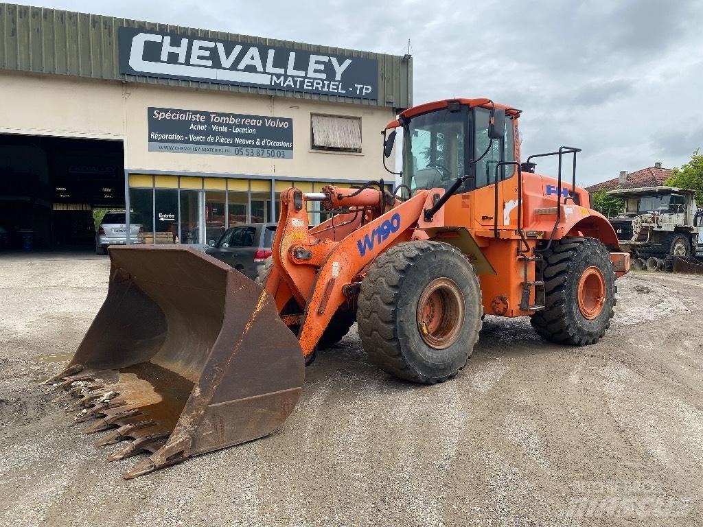 Fiat-Hitachi W 190 Naudoti ratiniai krautuvai