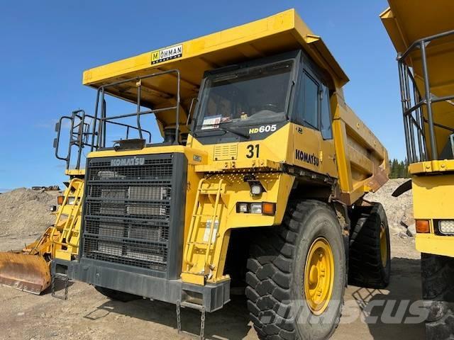 Komatsu 605-7 Atliekų išvežimo technika