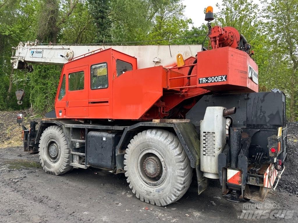 Tadano TR 300 EX Neapdoroto reljefo kranai