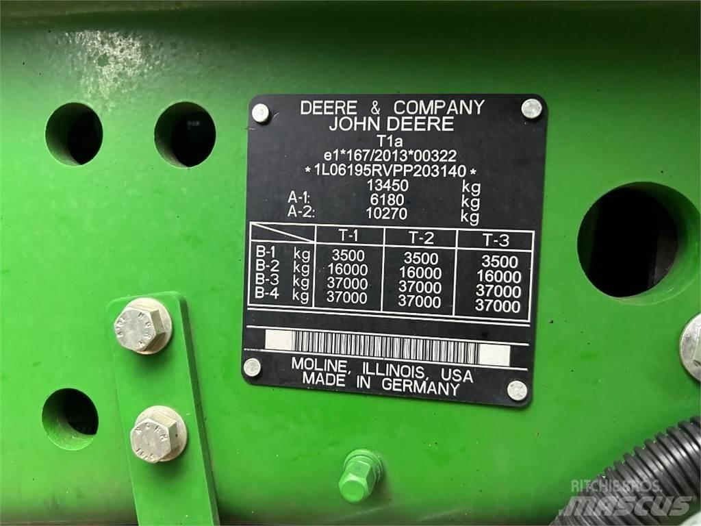 John Deere 6R 195 Traktoriai