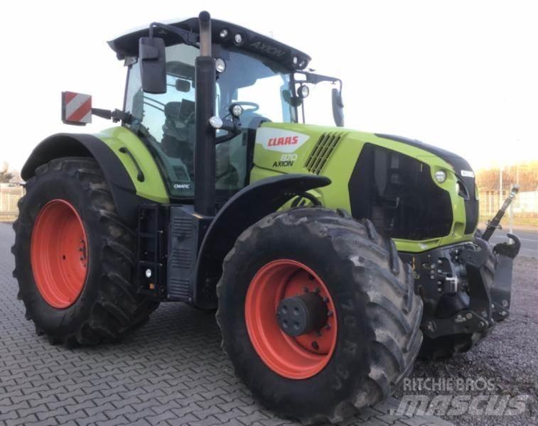 CLAAS AXION 870 Traktoriai