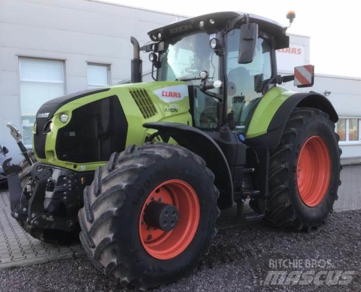 CLAAS AXION 870 Traktoriai