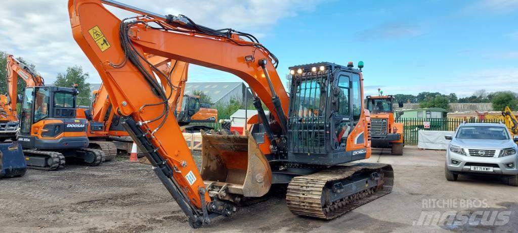 Doosan DX140LCR-5 Vikšriniai ekskavatoriai