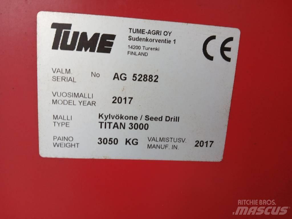 Tume Titan 3000 Sėjamieji kombainai