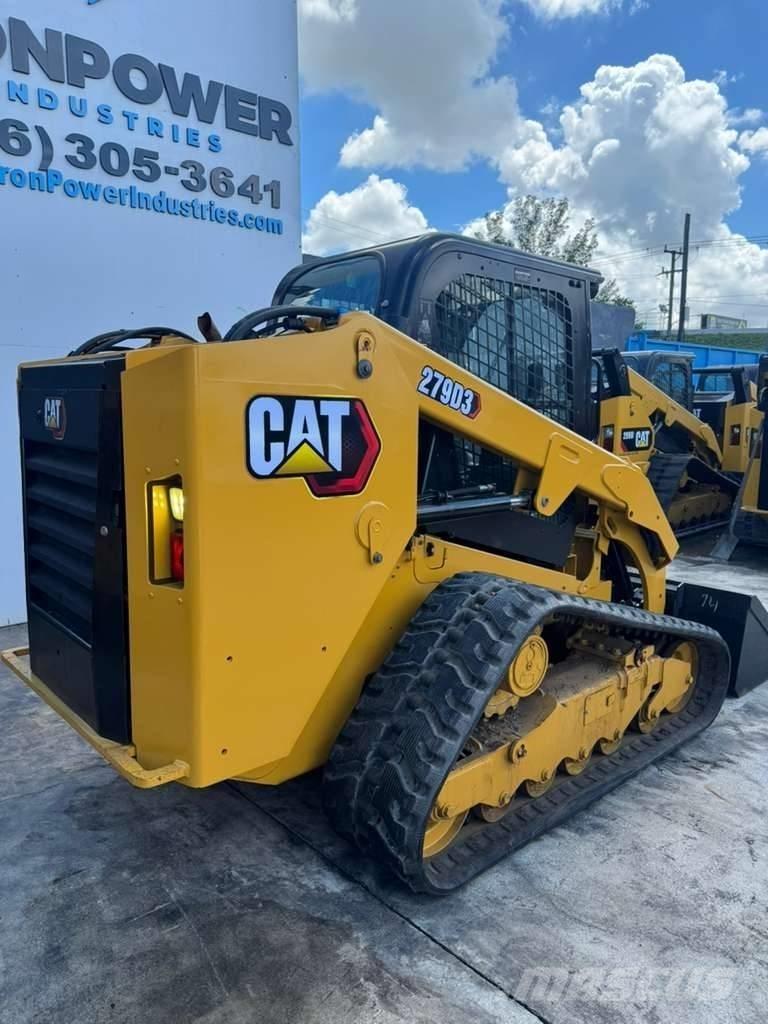 CAT 279 D3 Krautuvai su šoniniu pasukimu