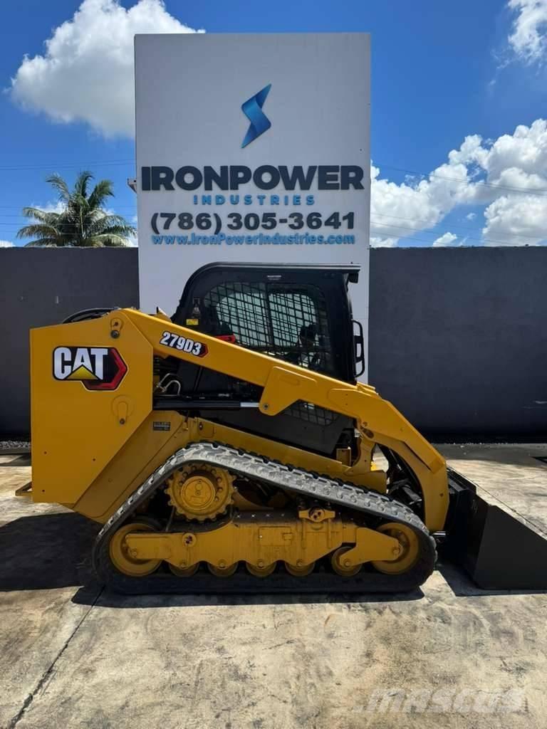 CAT 279 D3 Krautuvai su šoniniu pasukimu