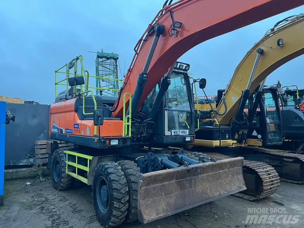 Doosan DX 190 W-3 Ratiniai ekskavatoriai