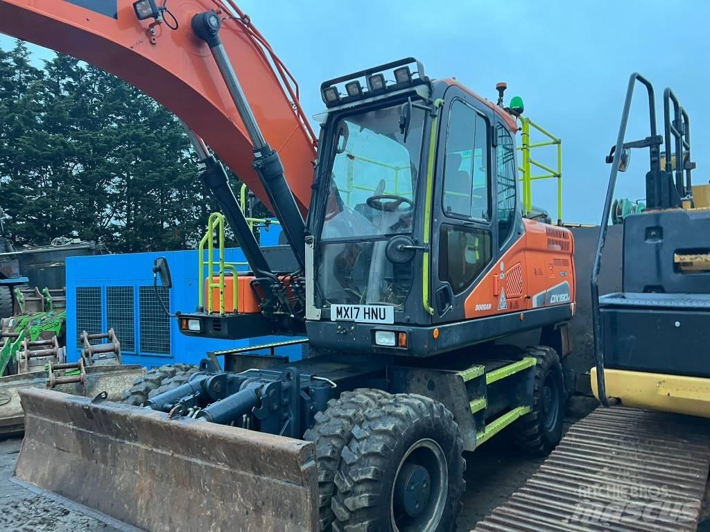 Doosan DX 190 W-3 Ratiniai ekskavatoriai