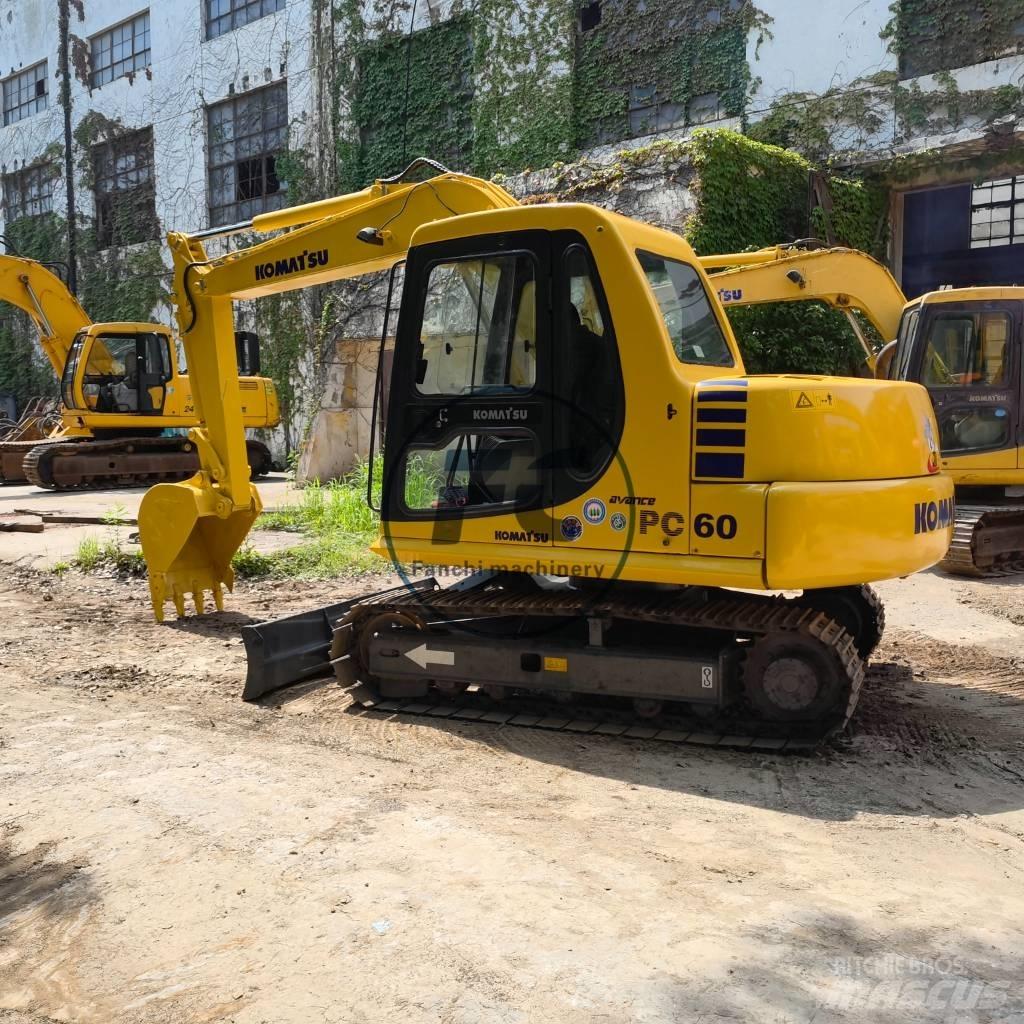 Komatsu PC 60 Mini ekskavatoriai < 7 t