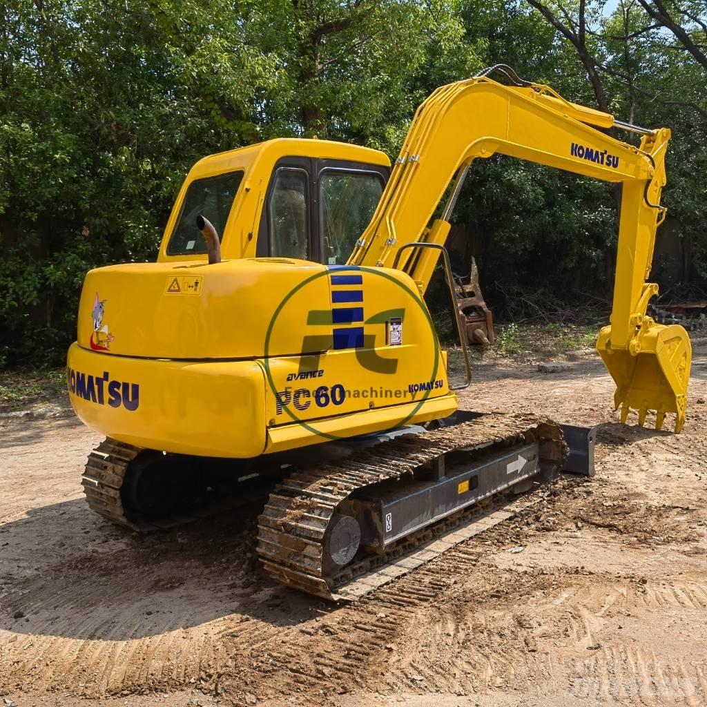Komatsu PC 60 Mini ekskavatoriai < 7 t