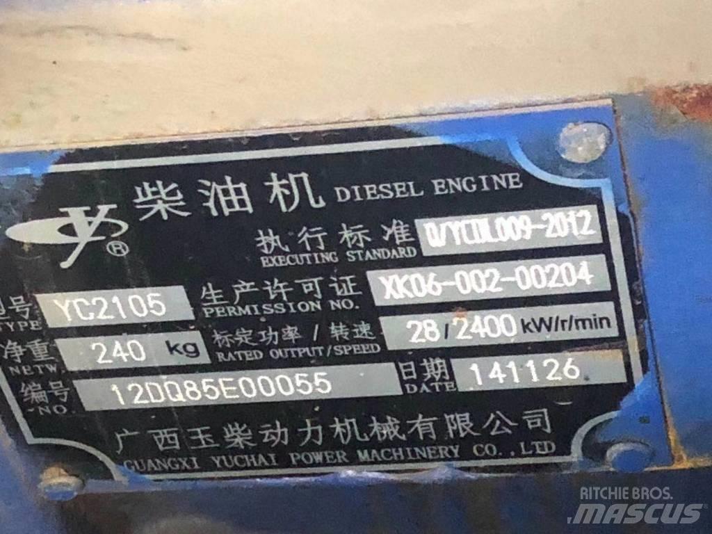 Yuchai YC2105 Varikliai