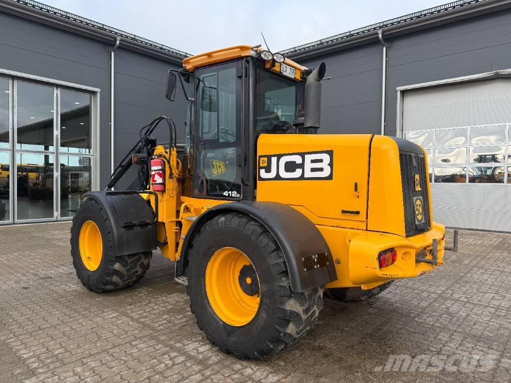 JCB 412 S Naudoti ratiniai krautuvai