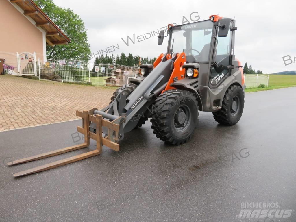 Hitachi ZW 95 Naudoti ratiniai krautuvai