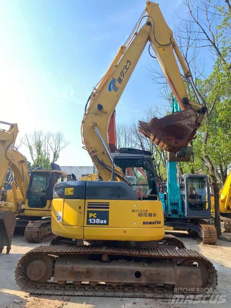 Komatsu PC 138 US-8 Vikšriniai ekskavatoriai