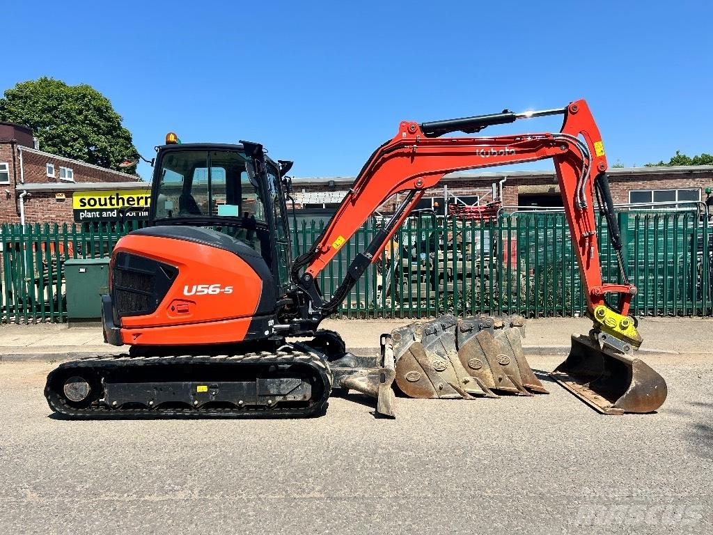 Kubota U 56-5 Mini ekskavatoriai < 7 t