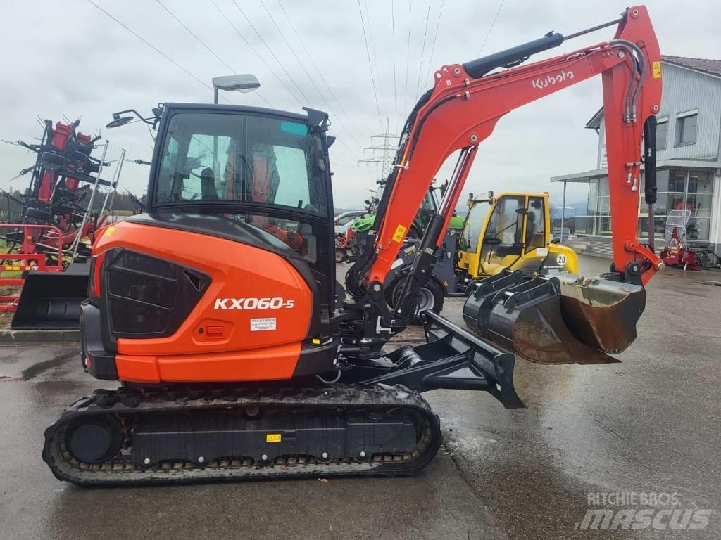 Kubota KX060-5 Mini ekskavatoriai < 7 t