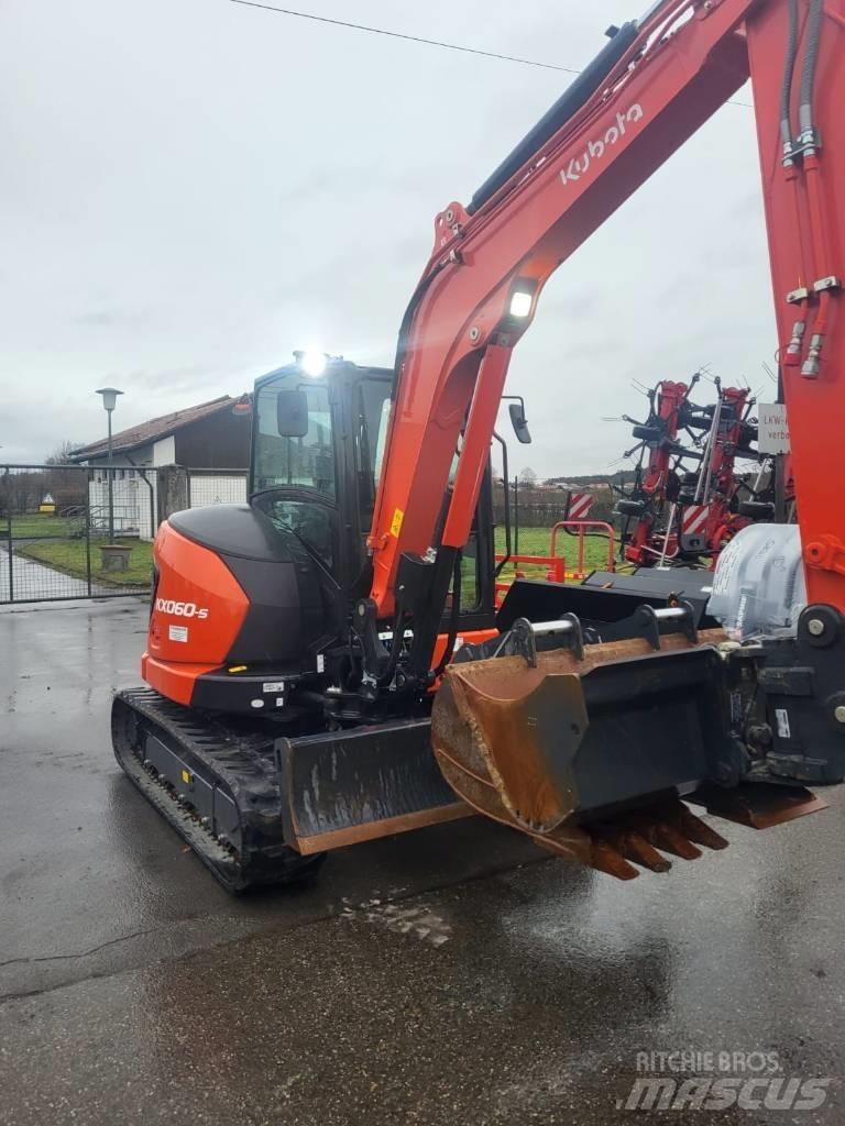 Kubota KX060-5 Mini ekskavatoriai < 7 t