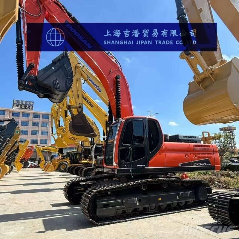 Doosan DX 340 Vikšriniai ekskavatoriai