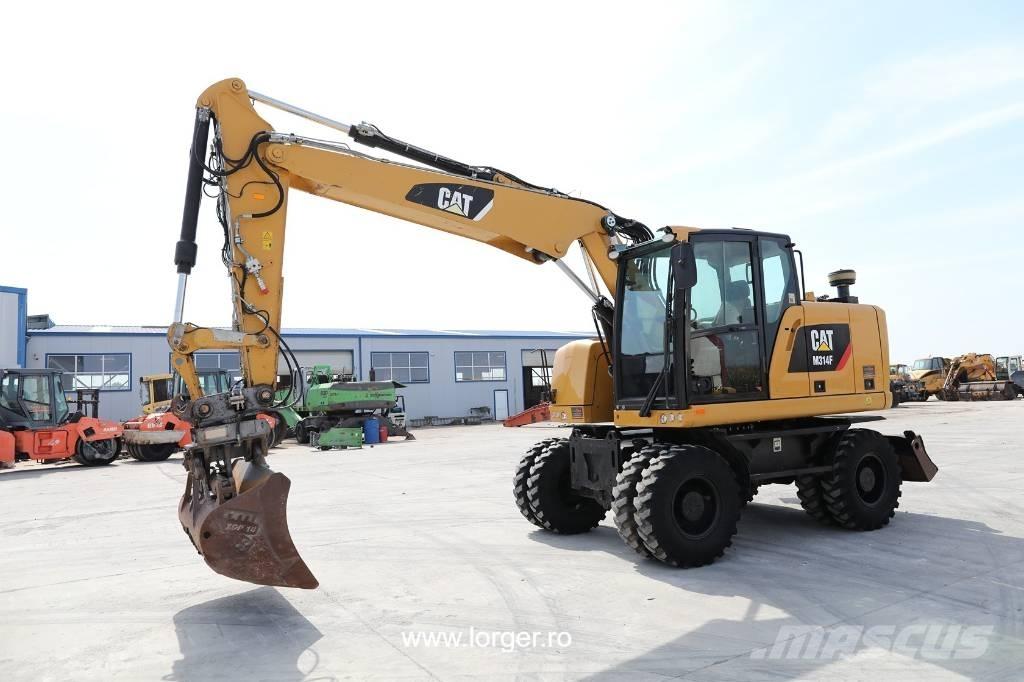 CAT M 314 F Ratiniai ekskavatoriai
