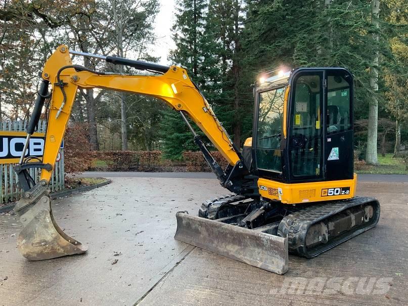 JCB 50 Z-2 Mini ekskavatoriai < 7 t