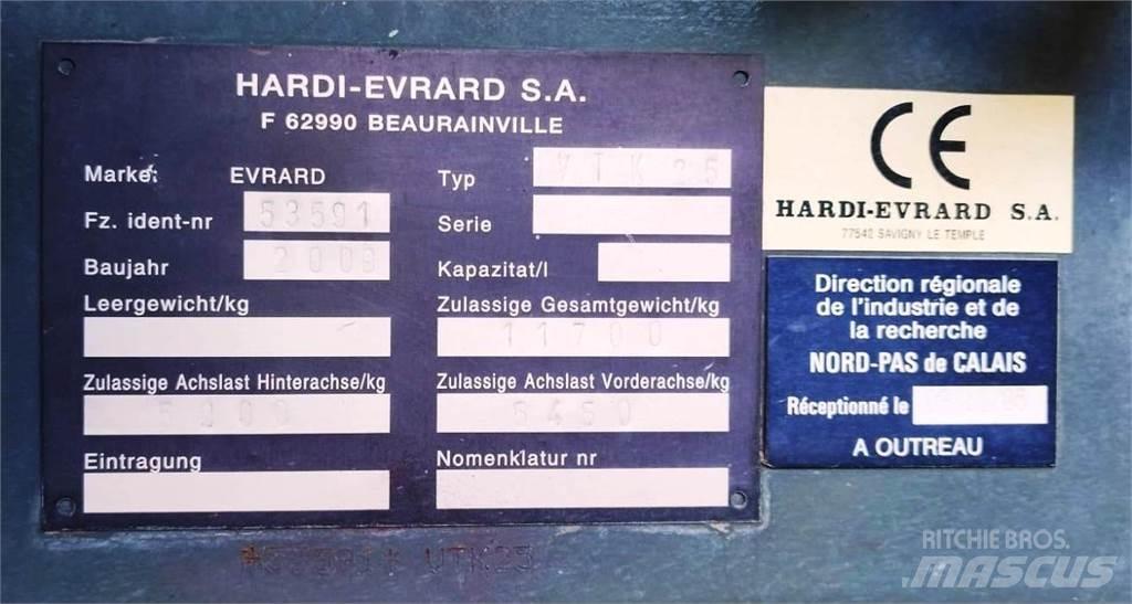 Hardi Alpha 2500i Savaeigiai purkštuvai