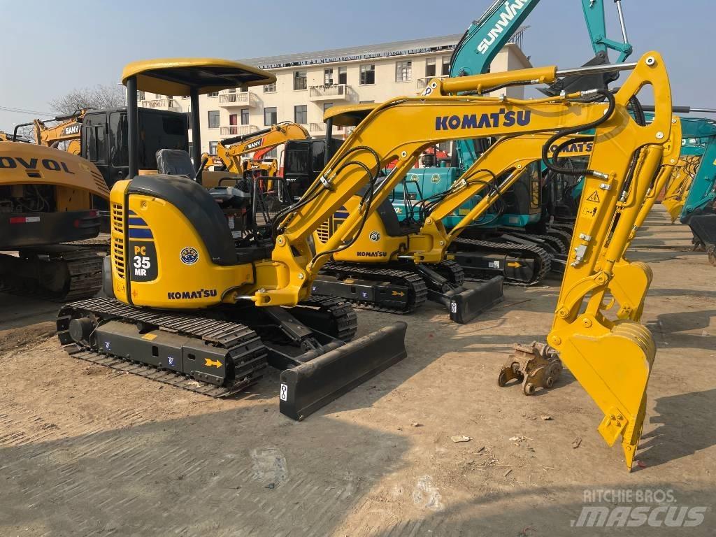 Komatsu PC 35 Vikšriniai ekskavatoriai