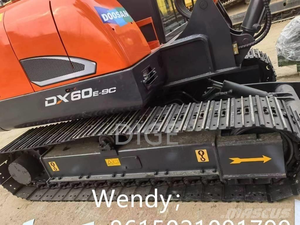 Doosan DX 60 Mini ekskavatoriai < 7 t