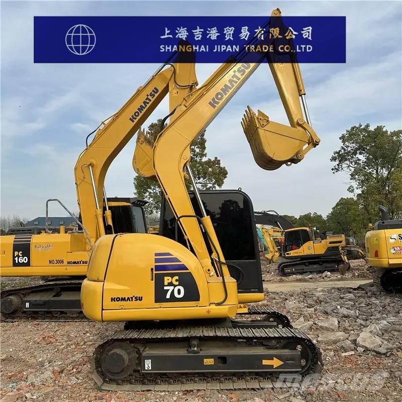 Komatsu PC 70 Mini ekskavatoriai < 7 t