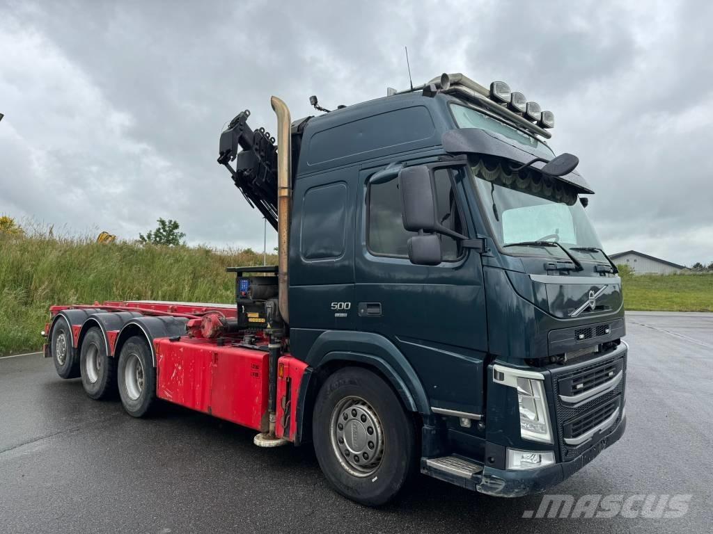 Volvo FM 500 Savivarčiai su kabeliniu keltuvu