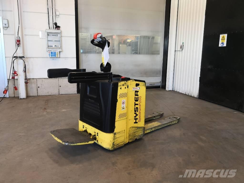 Hyster P2.0S FBW Žemų aukščių keltuvai su platforma