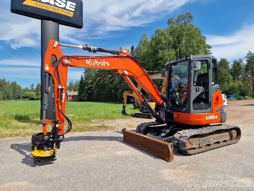 Kubota U 55-4 Mini ekskavatoriai < 7 t