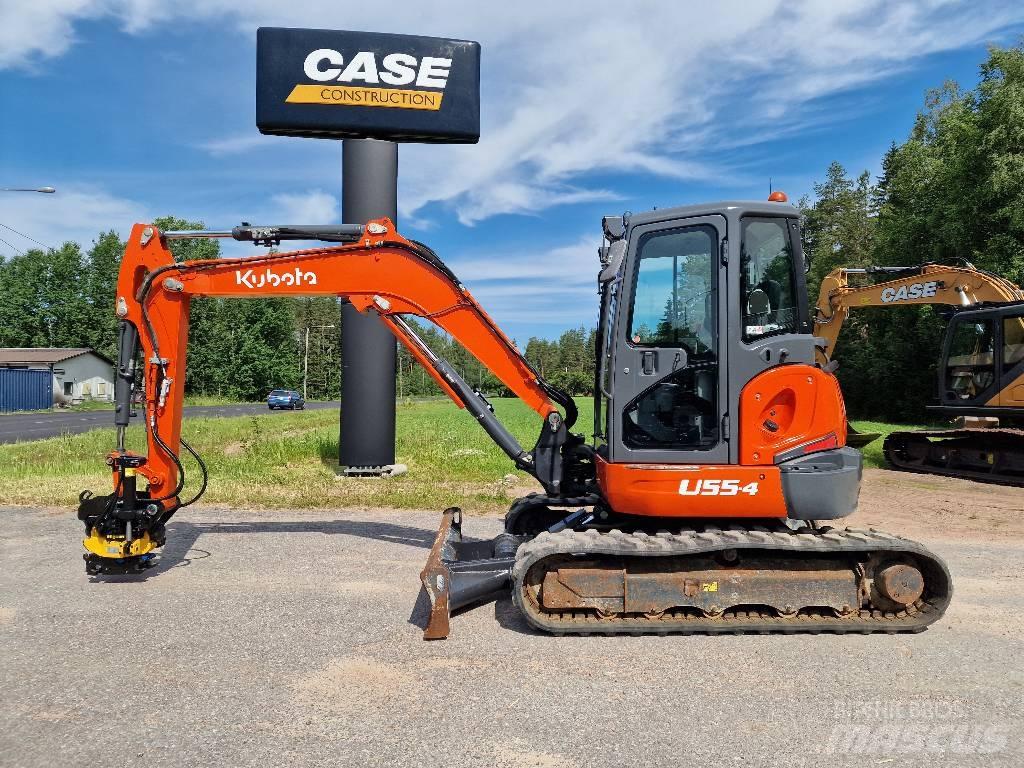 Kubota U 55-4 Mini ekskavatoriai < 7 t