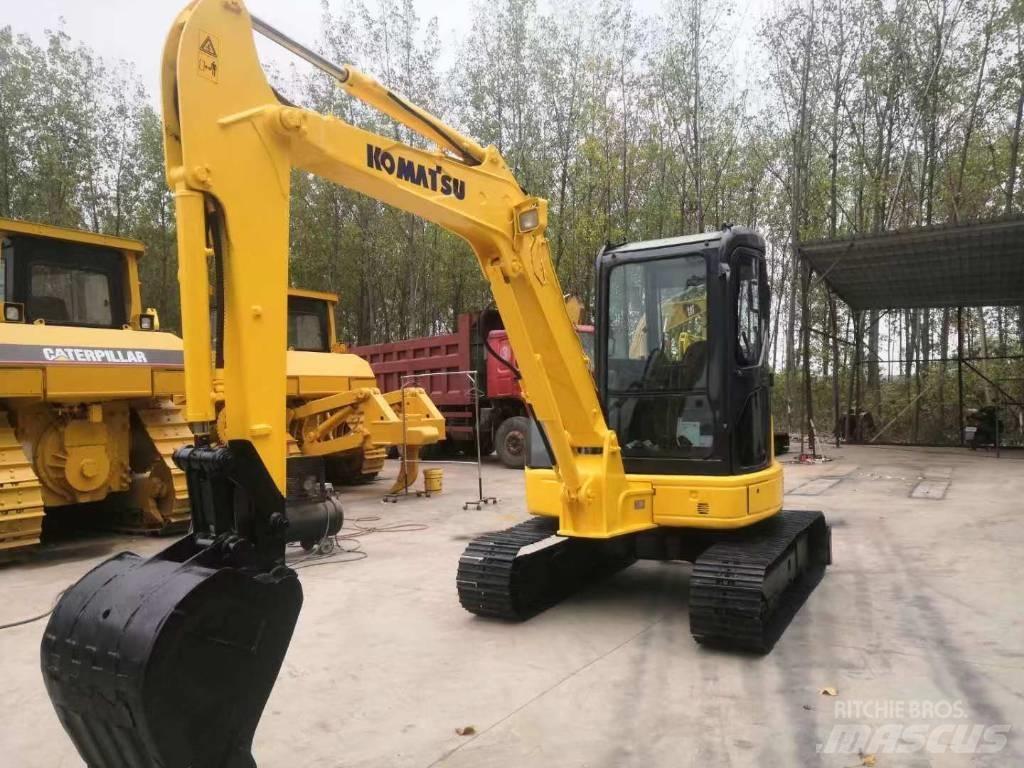 Komatsu PC55MR Vikšriniai ekskavatoriai
