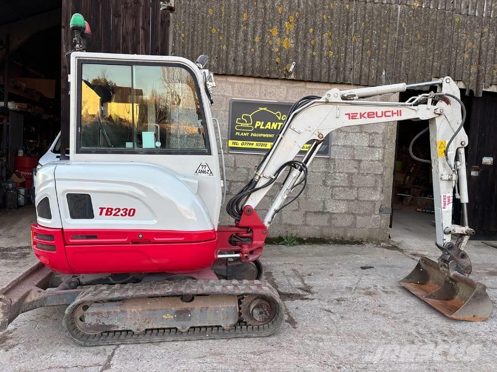 Takeuchi TB 230 Mini ekskavatoriai < 7 t