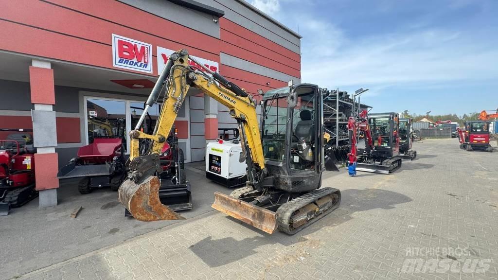 Yanmar Vio 25 Mini ekskavatoriai < 7 t