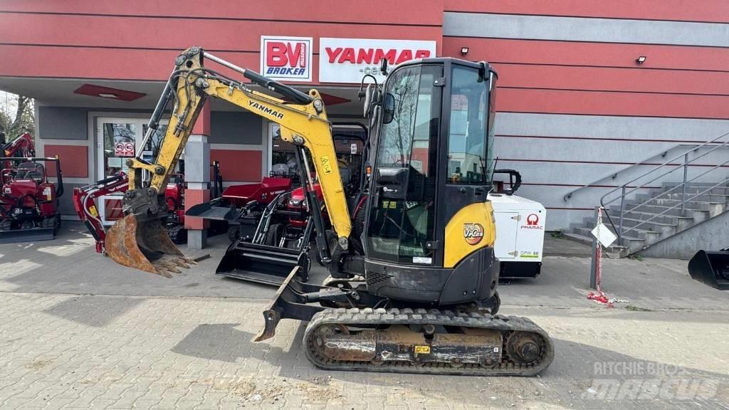 Yanmar Vio 25 Mini ekskavatoriai < 7 t