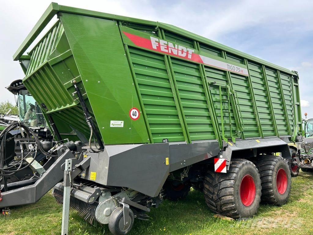 Fendt tigo 75 VR Pašarų vežimai