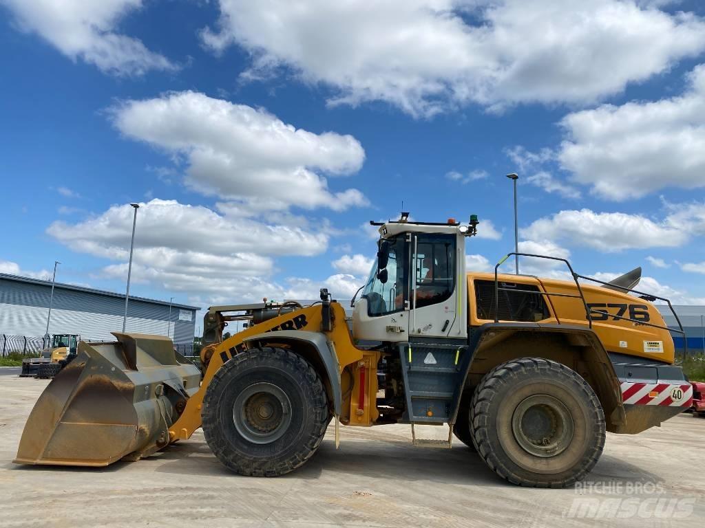 Liebherr L 576 Naudoti ratiniai krautuvai
