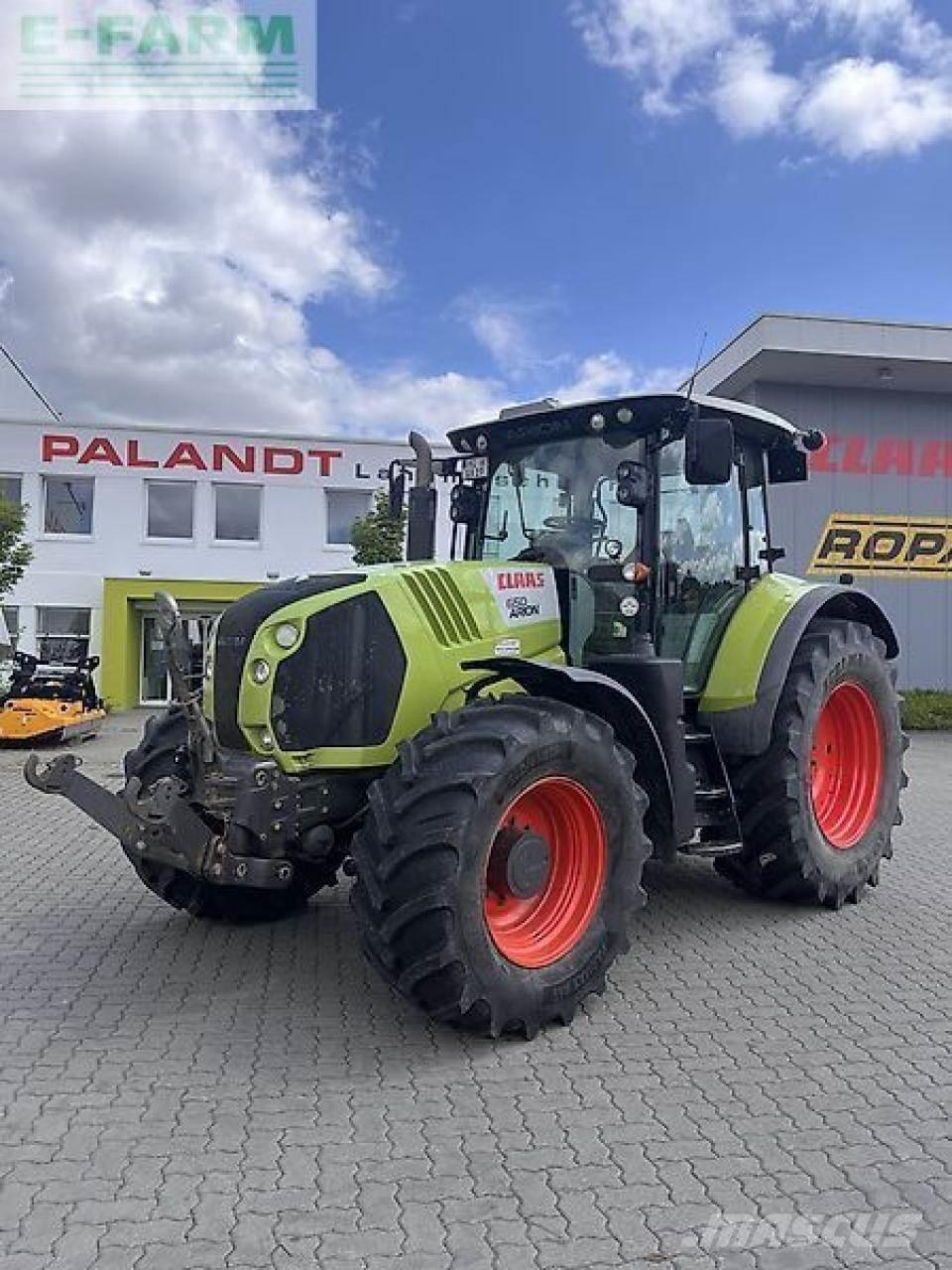 CLAAS arion 650 Traktoriai