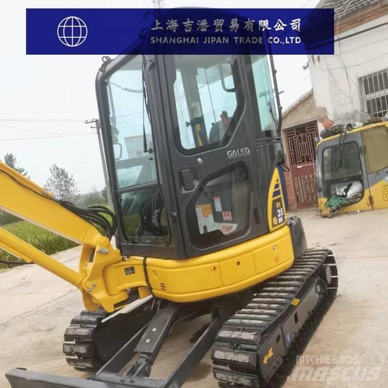 Komatsu PC 35 MR Vikšriniai ekskavatoriai