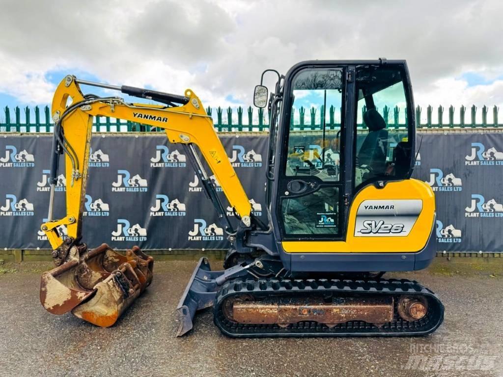 Yanmar SV 26 Mini ekskavatoriai < 7 t