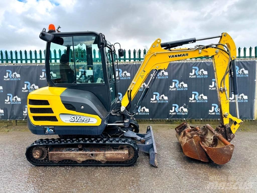 Yanmar SV 26 Mini ekskavatoriai < 7 t