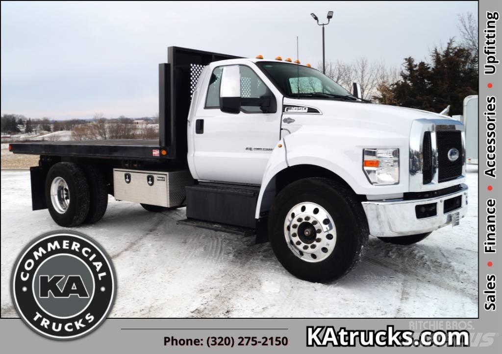 Ford F 650 Platformos/ Pakrovimas iš šono