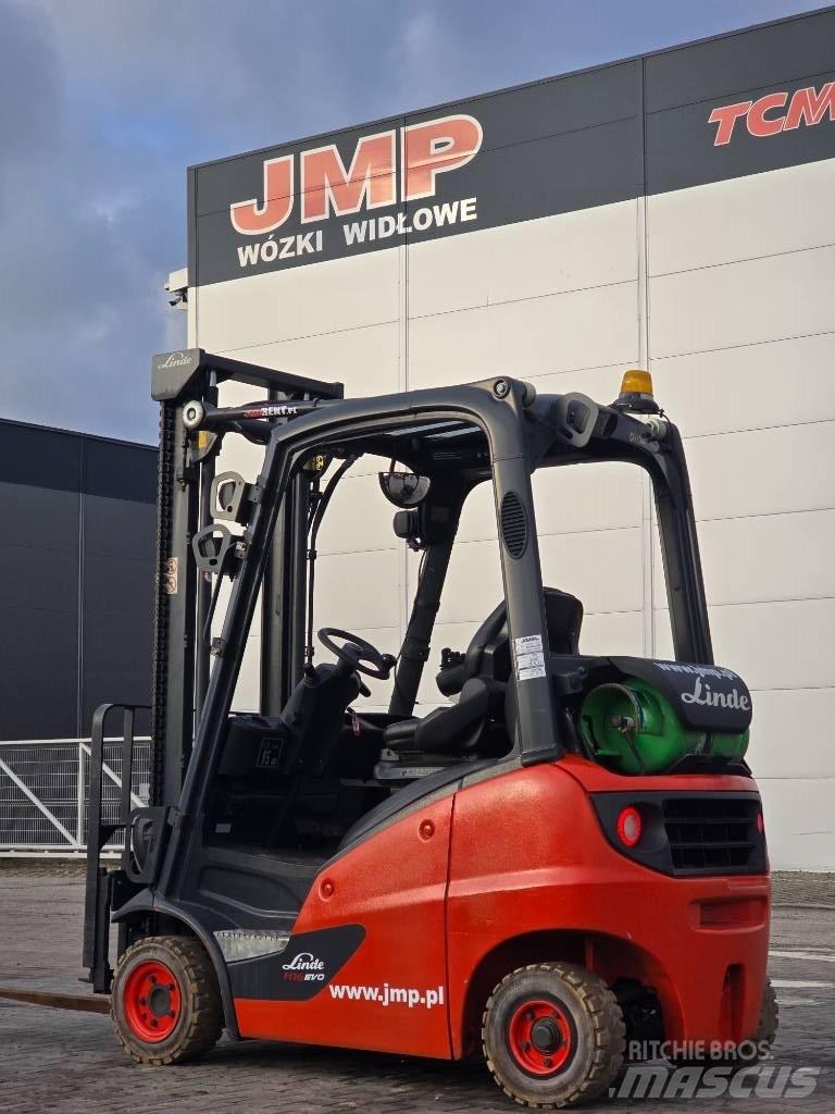 Linde H 16 T - 01 LPG (dujiniai) krautuvai