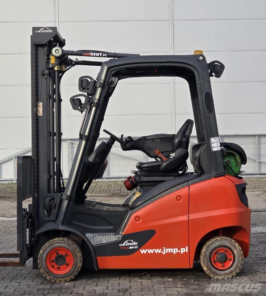 Linde H 16 T - 01 LPG (dujiniai) krautuvai