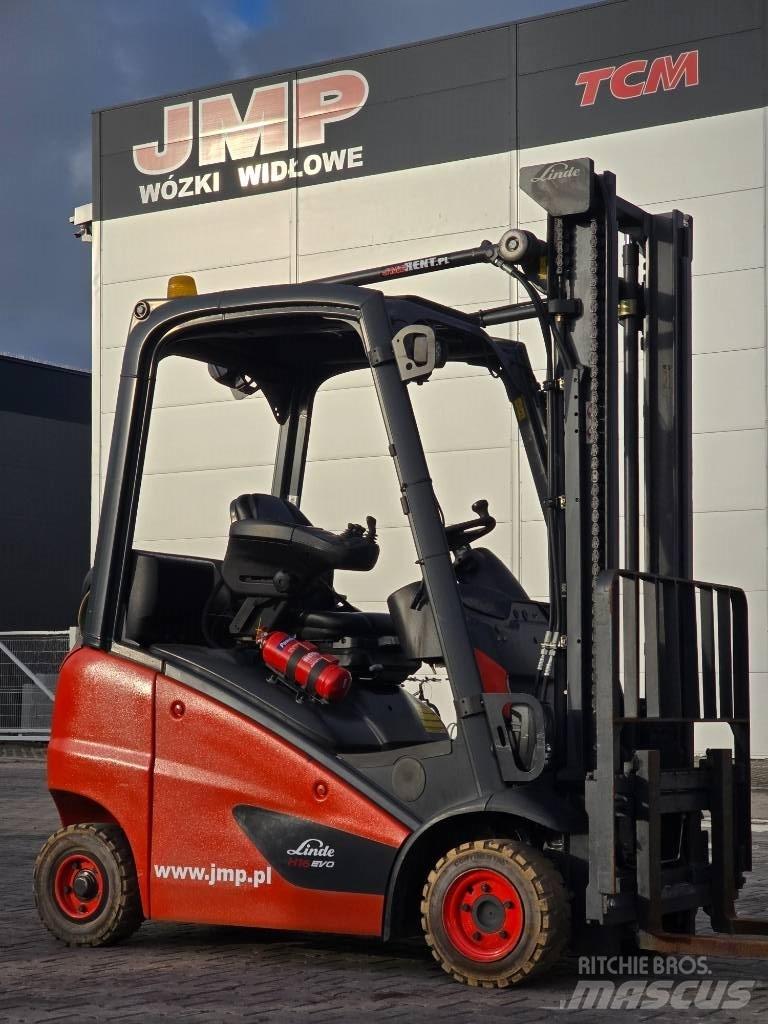 Linde H 16 T - 01 LPG (dujiniai) krautuvai