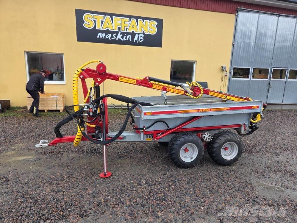 Kranman T1900 Miškovežių priekabos