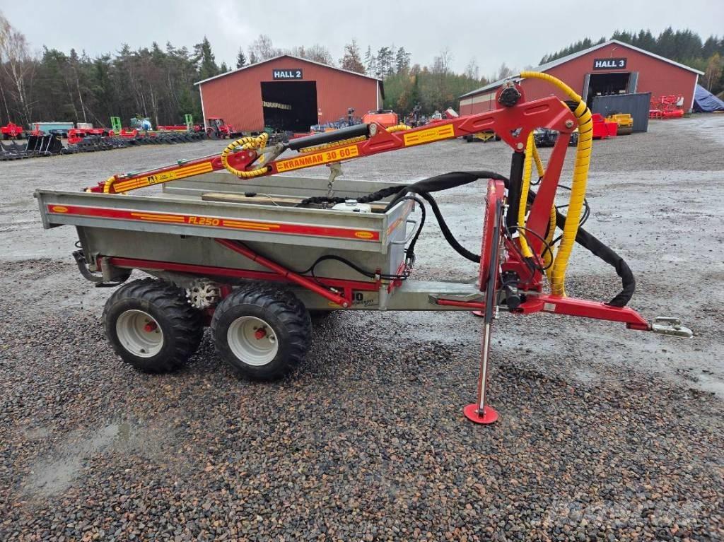 Kranman T1900 Miškovežių priekabos